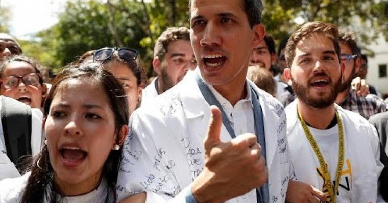 Европарламент признал Хуана Гуайдо президентом Венесуэлы…