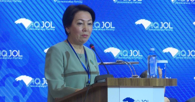 "Ақжол" сайлауға әйел кандидат ұсынды