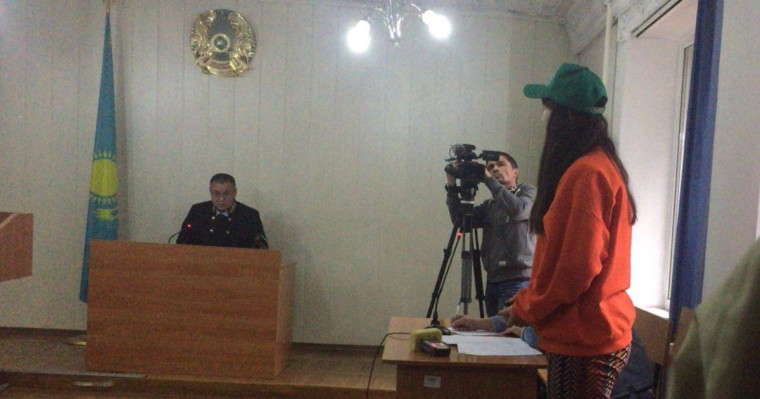 Алматыда марафон кезінде ұсталған үш азаматтың соты басталды