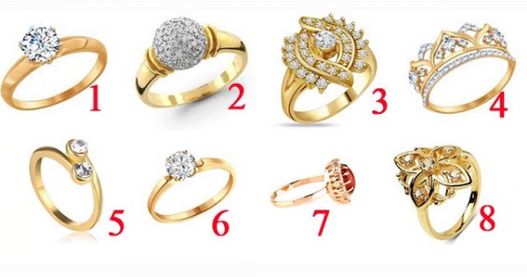 ​Психологиялық тест: Жүзіктің бірін таңдап, өзіңіз туралы сыр біліңіз