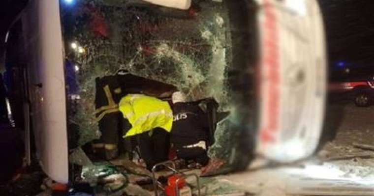 Автобус апатынан 3 адам қаза тапты