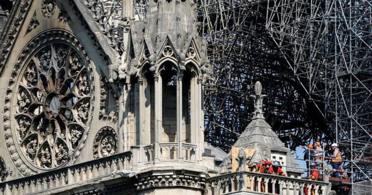 Нотр-Дам де Пари шіркеуінің қабырғалары құламайтындай нығайтылды
