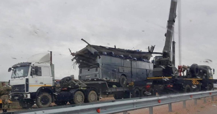 Қырғызстан президенті Қордайдағы жол апатына байланысты көңіл айтты