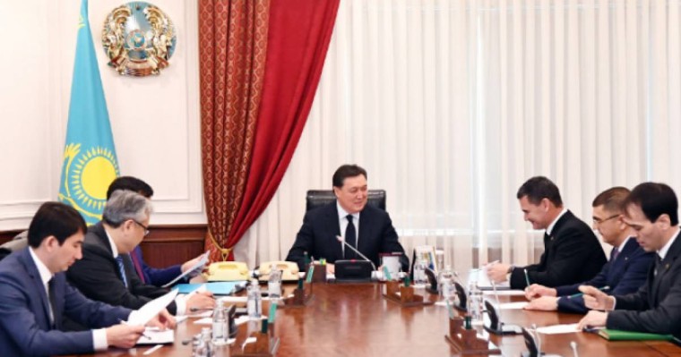 Мамин Түрікменстанның Министрлер кабинеті Төрағасының орынбасарымен кездесті