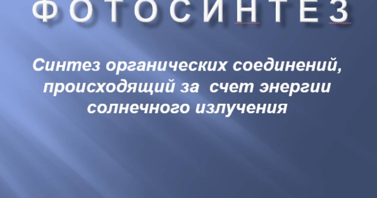 Фотосинтез слайд,презентация - Биология - Презентация на казахском языке - Қазақша презентация