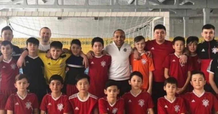 Кака «Ақтөбенің» балалар командасына шеберлік сағатын ұйымдастырды