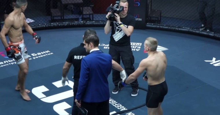 Ілияс Хамзиннің сұмдық нокауты