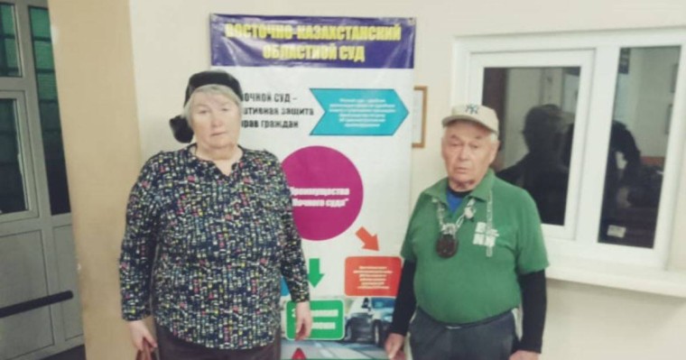 Зейнеткер Тарасовтар наразылық акциясы үшін алғаш рет сотқа тартылды