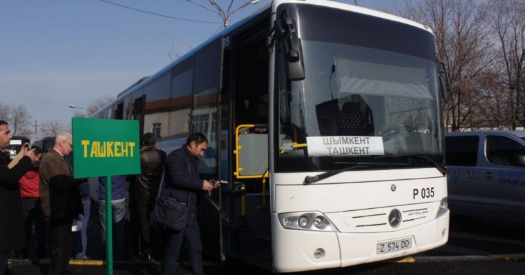 Түркістан-Самарқанд бағытында автобус жүре бастады
