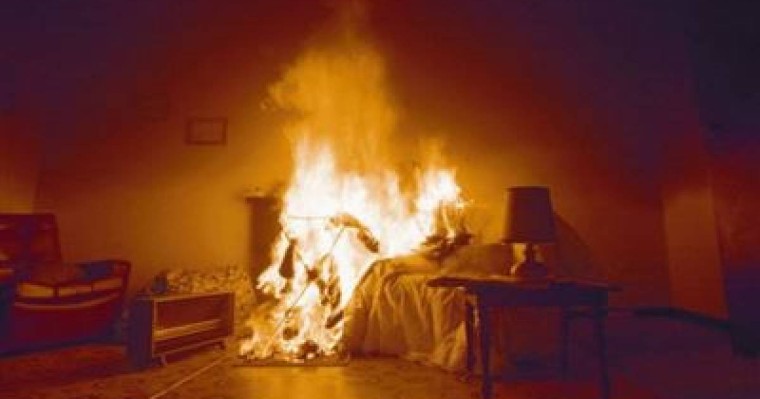 СҚО-да әкесі мен қызы өртеніп кетті