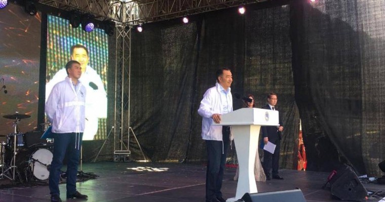 第一届中亚青年节在阿拉木图开幕