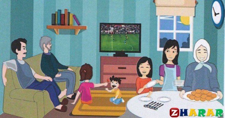 Қазақ тілінен сабақ жоспары: Менің отбасым №2 (1 сынып, 3 бөлім ) » ZHARAR