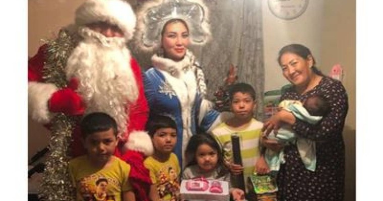 Астаналық ару аз қамтылған 100 отбасыға сыйлық таратты