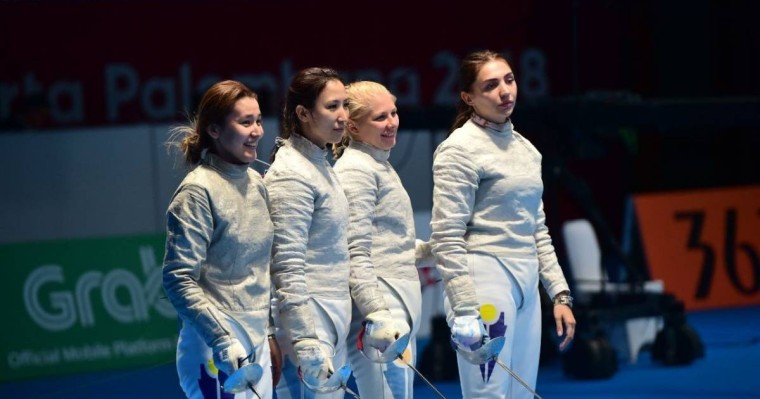 我国女子击剑队赢得亚洲锦标赛铜牌