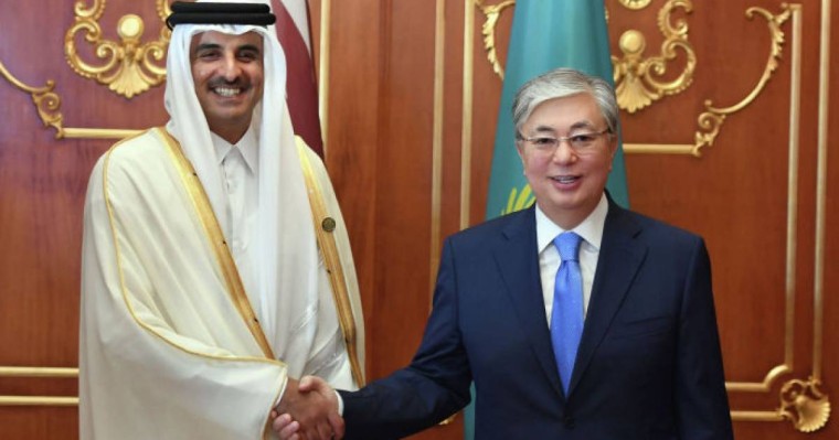 Қасым-Жомарт Тоқаев Қатар әмірімен кездесті