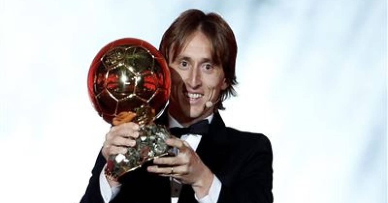 Лука Модрич «Алтын доп» иегері атанды