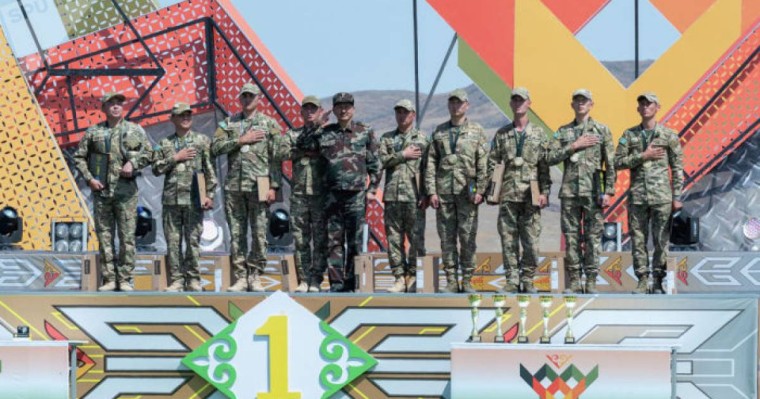 Өзбекстанда қазақстандық әскерилердің мерейі үстем болды