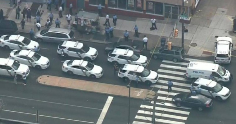 美国费城发生枪击案数名警察受伤