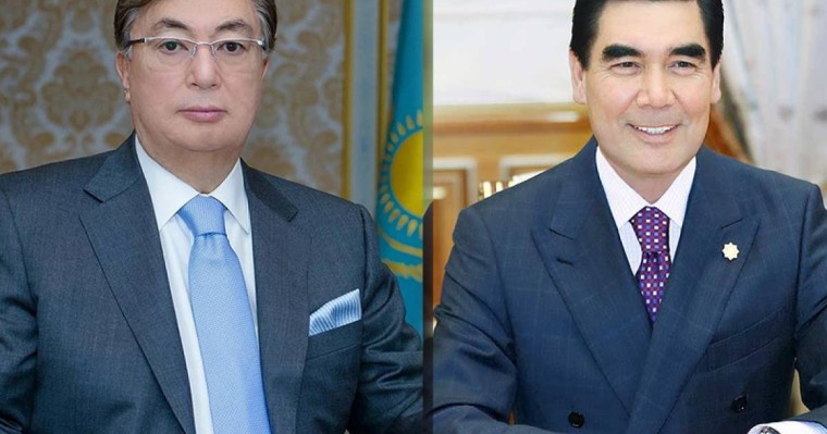 托卡耶夫同土库曼斯坦总统通电话