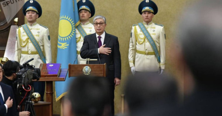 Қасым-Жомарт Тоқаевтың инаугурациясы: ұлықтау рәсімі