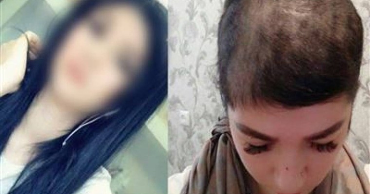 Жалғызбасты ананы сотсыз жазалап, шашын алып тастаған