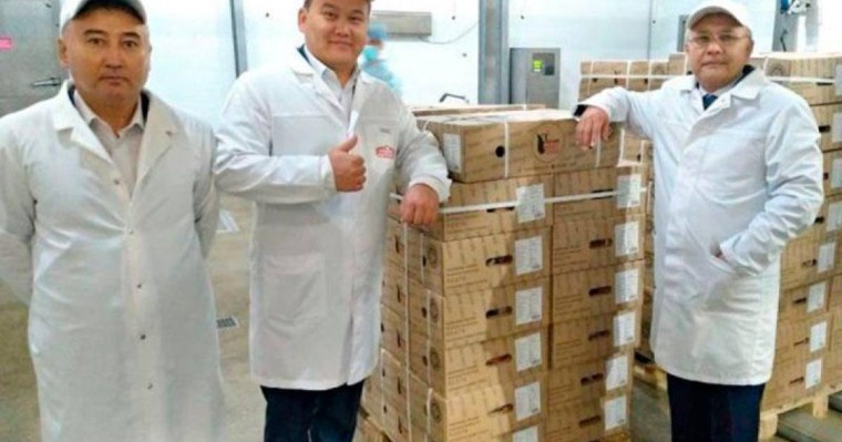 阿特劳州对华出口首批冷冻牛肉发货