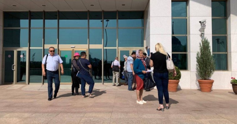 Сот шешіміне наразылар тағы да президент әкімшілігіне барды