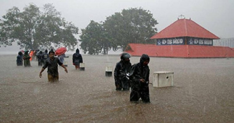 印度多地洪灾已造成至少100多人死亡