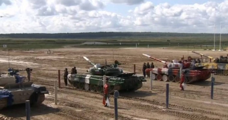 Беларусь, Венесуэла, Моңғолия және Ресей танкистері жарысып жатыр