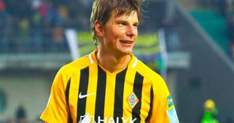 Аршавин Қазақстан чемпионатының 22 үздік футболшыларының бірі болды