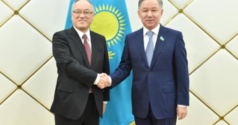 Нығматулин Жапонияның Қазақстандағы Елшісін қабылдады