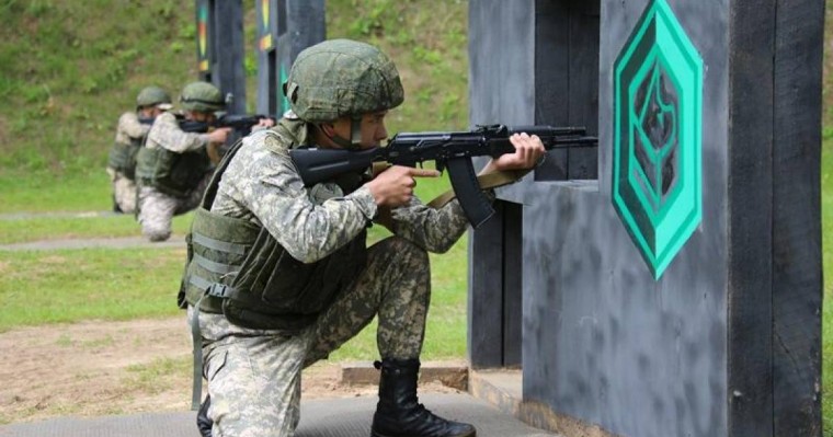 哈萨克斯坦军人在2019国际军事竞赛中名列前茅