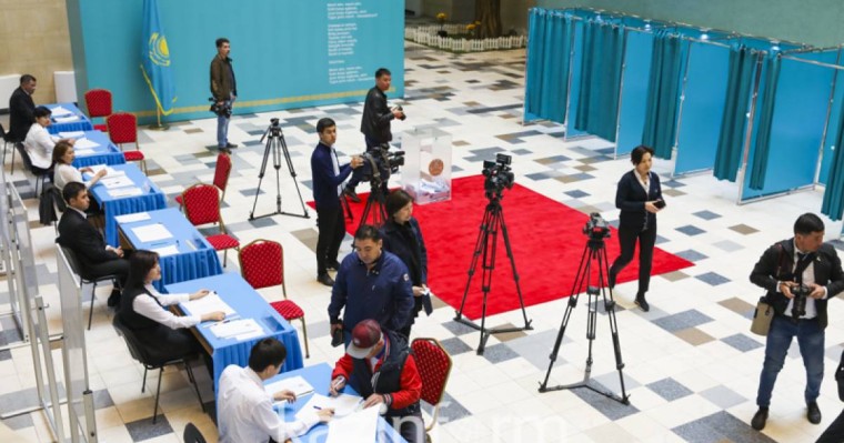 哈萨克斯坦选民的65.9%完成投票