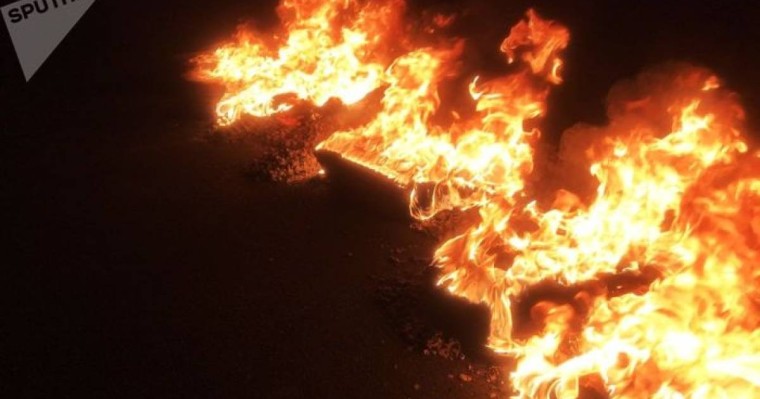 Рудныйда алапат өрт ондаған саяжайды тып-типыл етті – видео