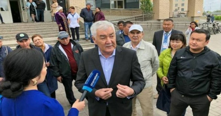 Кандидат Әміржан Қосанов президент сайлауында дауыс берді