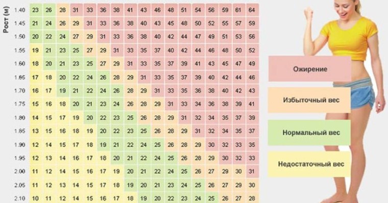 Есептеп көріңіз: Бойыңыз бен жасыңызға байланысты салмағыңыз қанша болу керек
