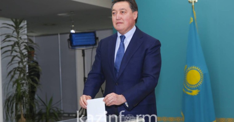 2019年总统大选：阿斯哈尔•马明进行投票