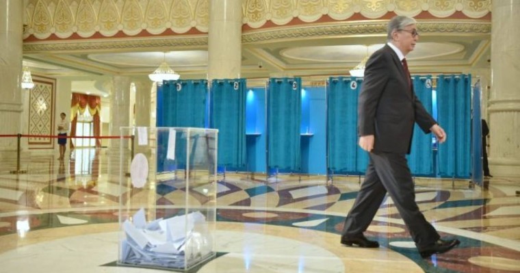Президент сайлауы 2019: Тоқаев бюллетені, дауыс берді