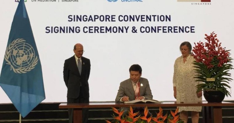 哈萨克斯坦签署《联合国关于调解所产生的国际和解协议公约》