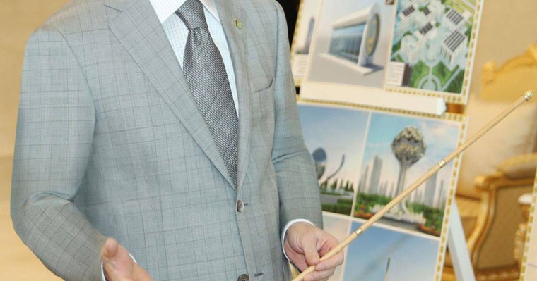 Түркімен президентін көргендер бар ма?