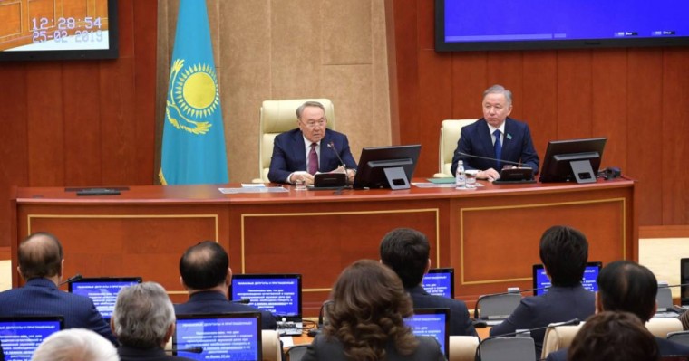 Мемлекет басшысы Парламент Мәжілісінің пленарлық отырысына қатысты