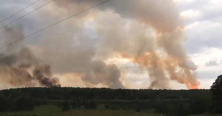 俄罗斯克拉斯诺亚尔斯克边疆区军火库爆炸已经停止