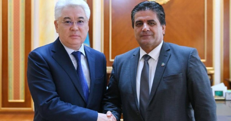 哈萨克斯坦外长会见亚信会议秘书处执行主任