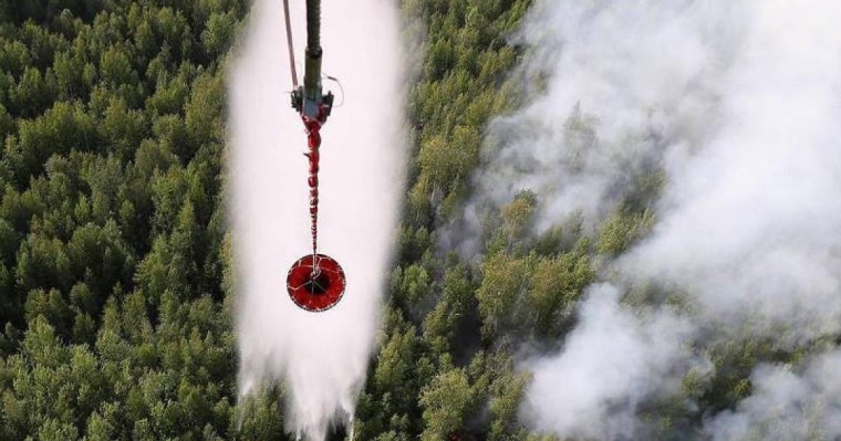 俄罗斯西伯利亚和远东地区森林大火持续