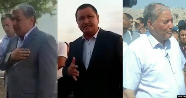 Мирзияев сынынан кейін үш облыстың әкімі халықтан кешірім сұрады