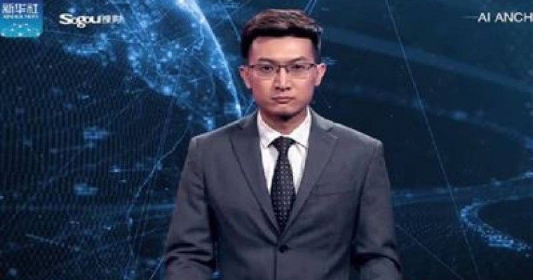 ВИДЕО: Жаңалықтарды виртуалды диктор жүргізе бастады