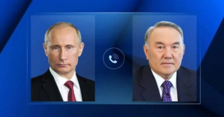Назарбаев отставкасының алдында Путинмен телефон арқылы сөйлесіп алды