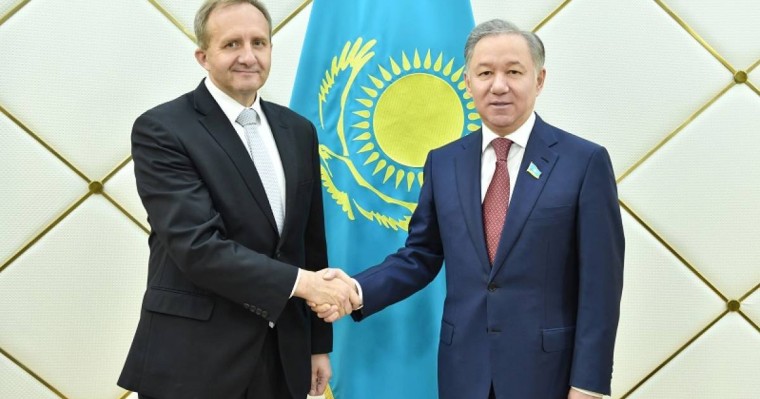 尼格马图林会见捷克驻哈大使