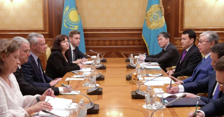 Тоқаев Франция президентіне сәлем жолдады