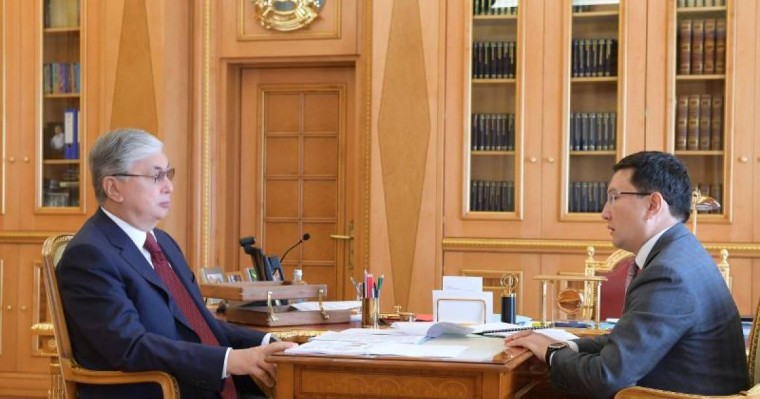 总统接见巴伊铁列克国有控股公司执行总裁